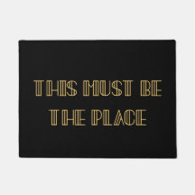 Retro art deco Detta måste vara ställe