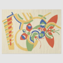 Retro Art Deco Geometrisk Blommig Affischkonst
