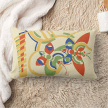 Retro Art Deco Geometrisk Blommig Affischkonst
