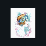 Retro Art Deco Twenties Era Woman Canvastryck<br><div class="desc">Art Deco Twenties Woman-Kanvastrycket</div>