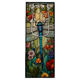 Retro art nouveau dragonfly boho chic