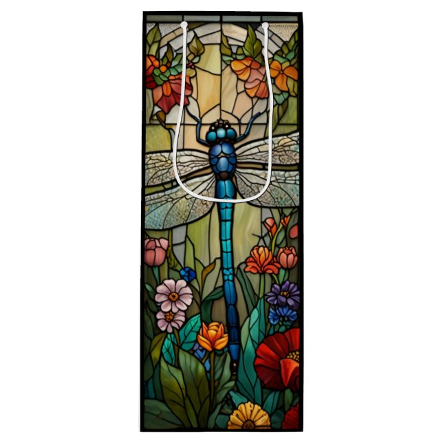 Retro art nouveau dragonfly boho chic (Framsidan)