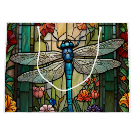 Retro art nouveau dragonfly boho chic