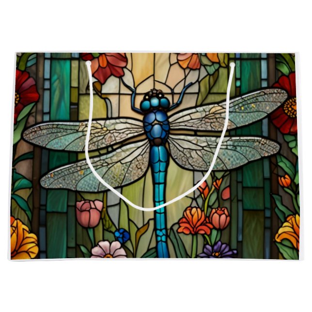 Retro art nouveau dragonfly boho chic (Framsidan)