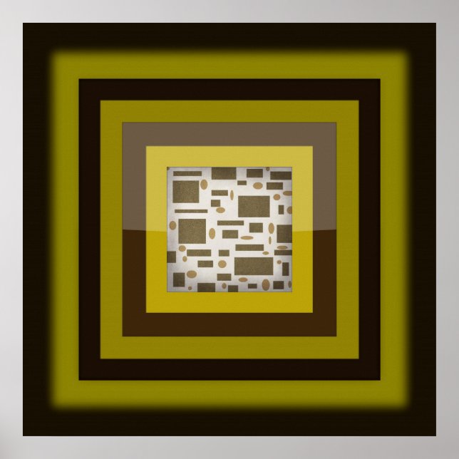 Retro Art-Poster Poster (Framsidan)