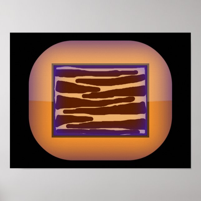 Retro Art-Poster Poster (Framsidan)