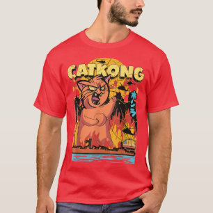 Retro Asia Otaku Grunge Japan Monster Cat Kanij Ca T Shirt