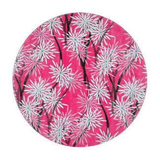 Retro Asian Blommigt Tapet.