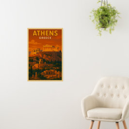 Retro Aten Grekland Resa