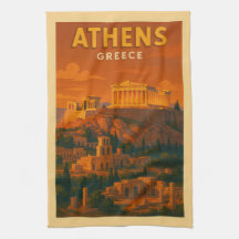 Retro Aten Grekland Resa
