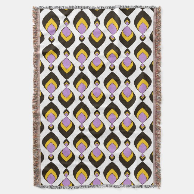 Retro, återutsmyckning filt (Framsidan Vertikal)