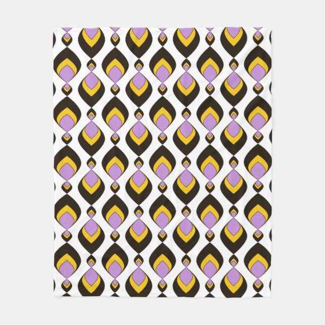 Retro, återutsmyckning fleecefilt (Framsidan)