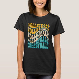 Retro Athletic Volleyball Team Sport Net Spike 31 T Shirt