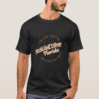 Retro Athletic World Golf Village FL Kläder T Shirt
