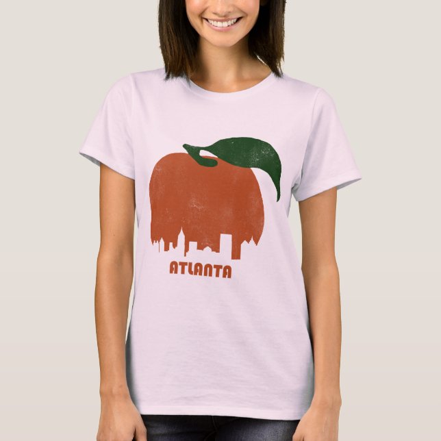 Retro Atlanta Horisont-Kvinnor T Shirt (Framsida)