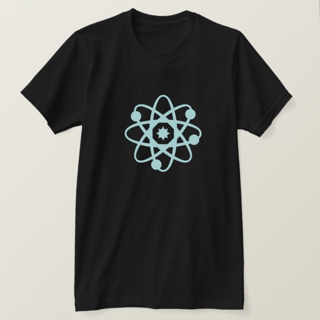 Retro Atom Tee Shirt (Design framsida)