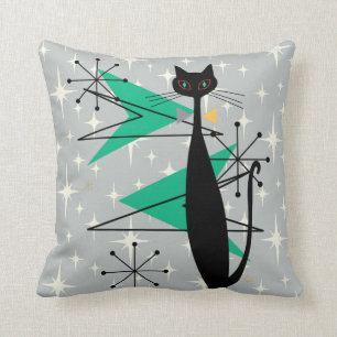 Retro Atomic ERA-århundradets moderna MCM-Coola -  Kudde