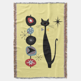 Retro Atomic ERA Mid Century Modern Coola Cat Kabo Filt
