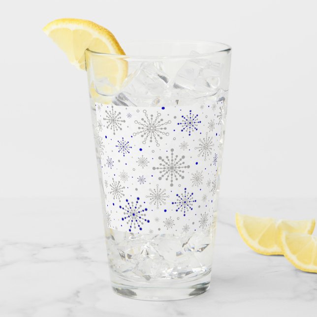 Retro Atomic Mid Century Mod Red & Guld Starburst Glaskopp (Framsida Ice)