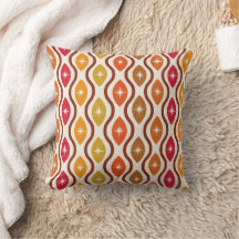 Retro Atomic Stars i mitten av århundradet i mönst