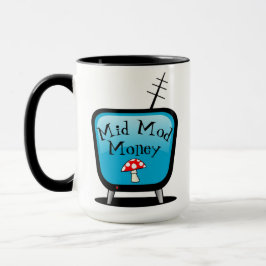 Retro Atomic TV Mugg