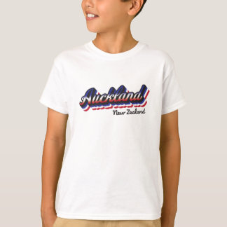 Retro Auckland New Zealand Kids T-Shirt
