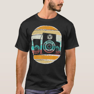 Retro Audio Ingenjör Vintage Music Producer i Ljud T Shirt