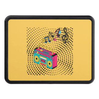 Retro-audions boombox. dragkroksskydd