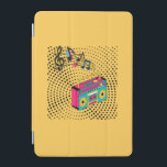 Retro-audions boombox. iPad mini skydd<br><div class="desc">Jag gillar popmusik.</div>