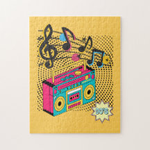 Retro-audions boombox.