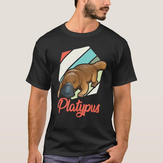 Retro Aussie Wildlife Animal Zoo Keeper Australian T Shirt (Framsida)