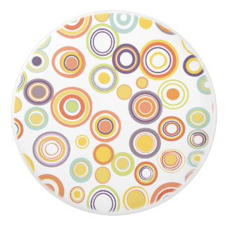 Retro Autumn Circles Knopp