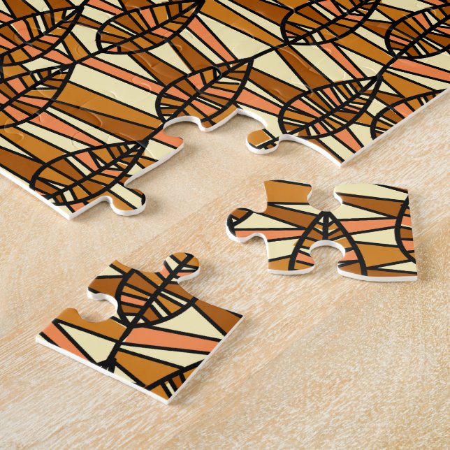 Retro Autumn Jigszle Puzzle Pussel (Sidan)