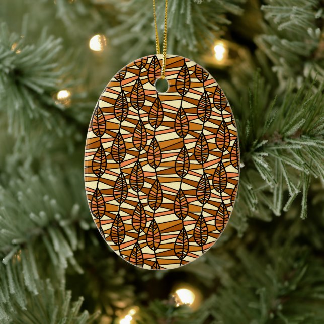 Retro Autumn Ornament (Träd)