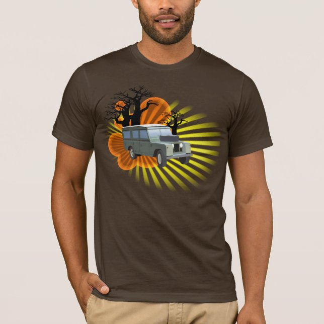 Retro äventyr tee shirt (Framsida)