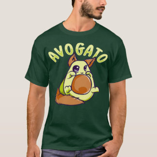 RETRO AVOCADO CA T SHIRT