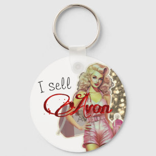Retro Avon representant Nyckelring