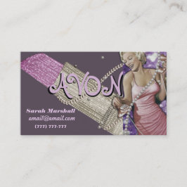 Retro Avon, representativt Affärskort Visitkort