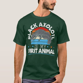 Retro Axolotl Salamander Mexikanska republiken T Shirt