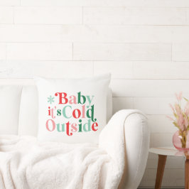 Retro Baby It's Cold Outside Jul Kudde