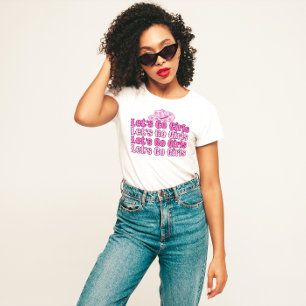 Retro Bachelorette Party Bride T-Shirt