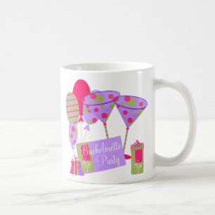Retro Bachelorette party Kaffemugg