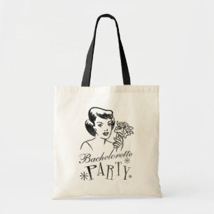 Retro Bachelorette party Tygkasse