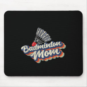 Retro Badminton Lag Sport Spelare Tränare 70 Tal 8 Musmatta