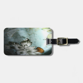 Retro bagagemärkre för vintage bagagebricka