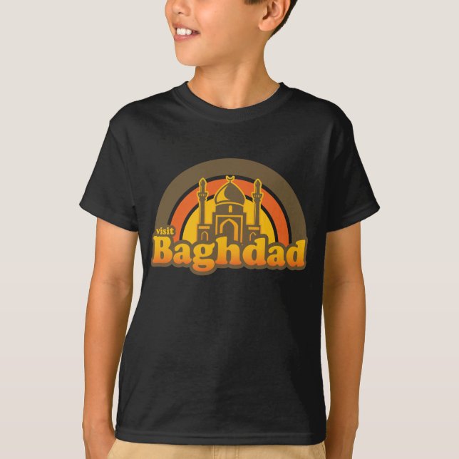 Retro Baghdad toppen T-shirt (Framsida)