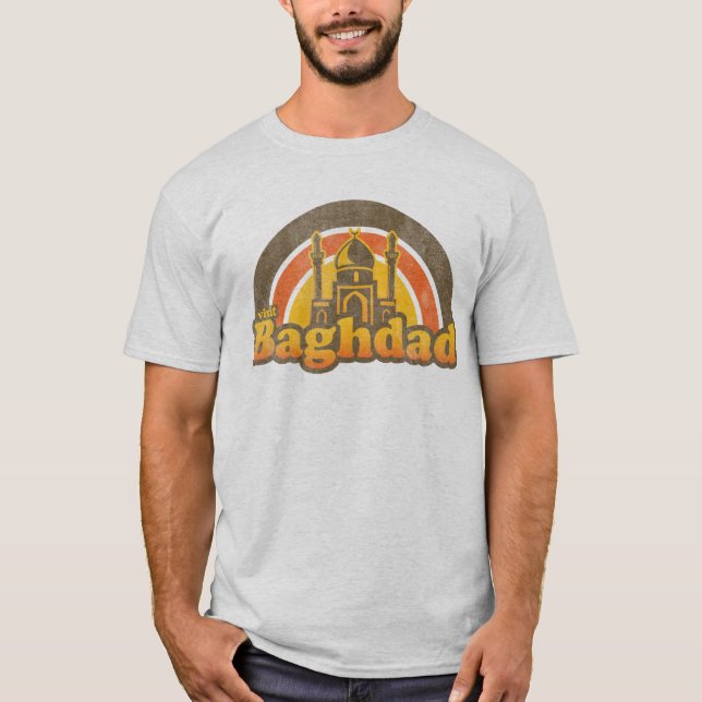 Retro Baghdad toppen Tröja (Framsida)