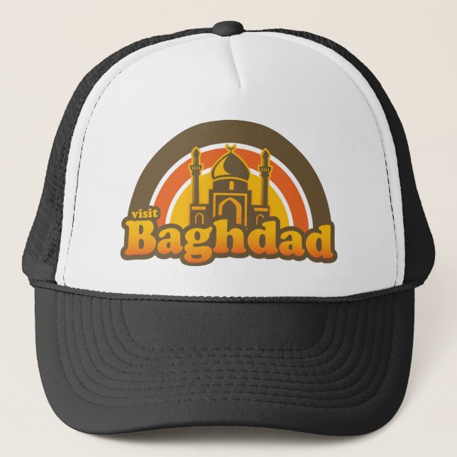 Retro Baghdad toppen Truckerkeps (Framsida)