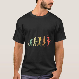 Retro Ballet Evolution Gift for Ballerinas Ballet T Shirt