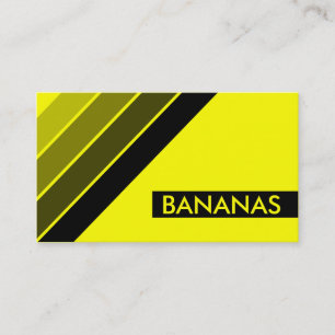 retro BANANAS Visitkort